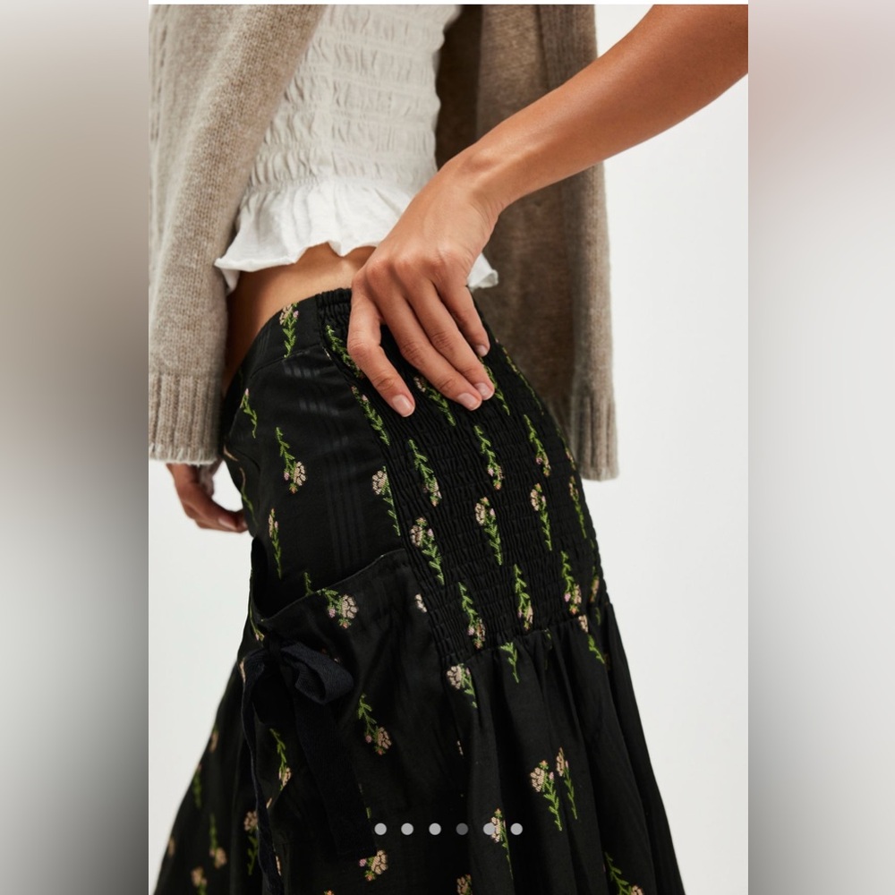 NWOT Free People Rowena Convertible Maxi Skirt - Picture 5 of 14